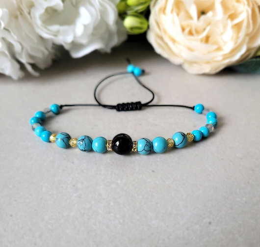 bransoletki z kamieni naturalnych STRZELEC- bransoletka zodiakalna