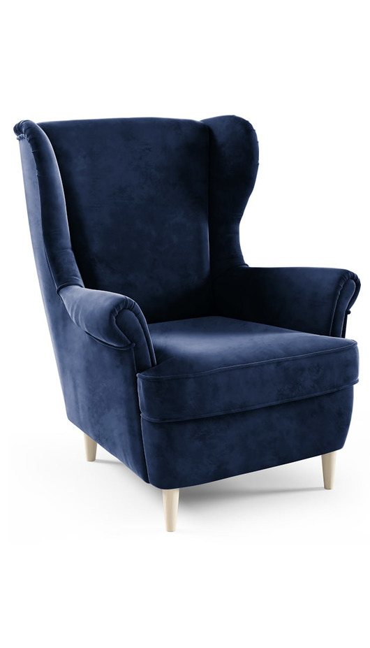 fotele Fotel uszak Hjalmaren  Velvet WELUR