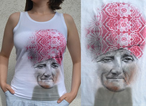 Bluzka ręcznie malowana MASZkoszulke