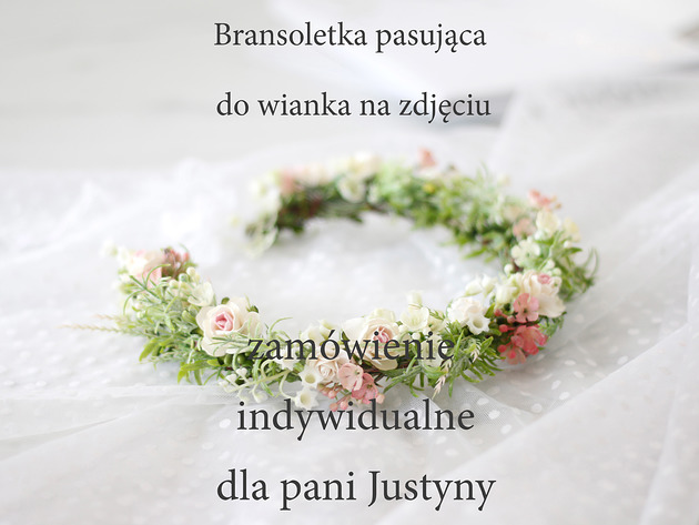 Zamówienie indywidualne dla p. Justyny Lola White