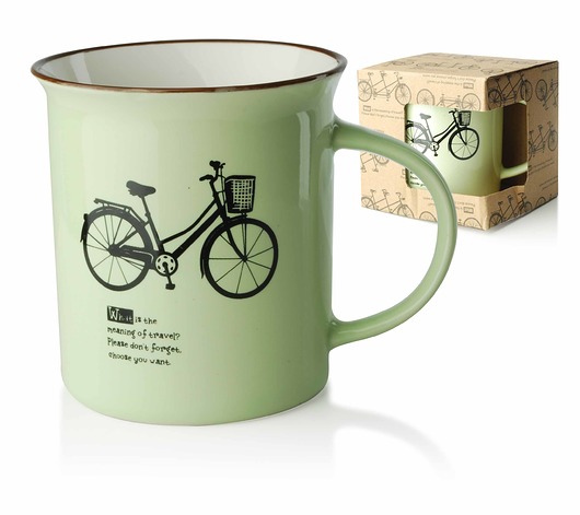 Kubek ceramiczny Bicycle mint MIA home