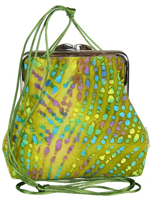 Torebka midi :: batik na zielono ::  yamira