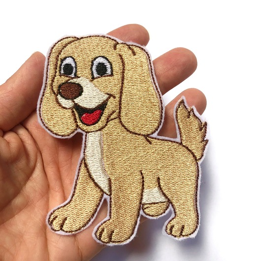 naszywki na ubrania Naszywka słodki piesek 1