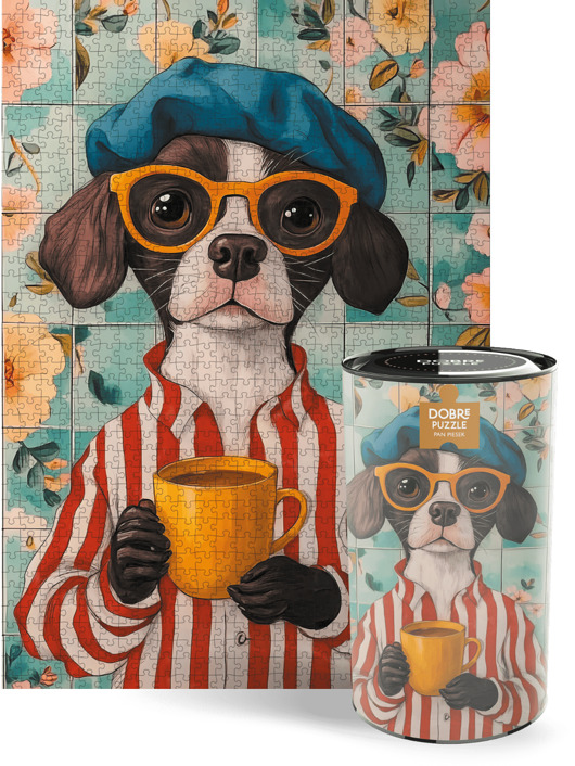 puzzle dla dzieci Pan Piesek Puzzle 1000 Elementów