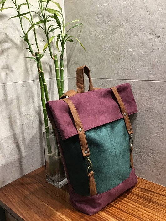 plecaki Plecak włóczykija - block color