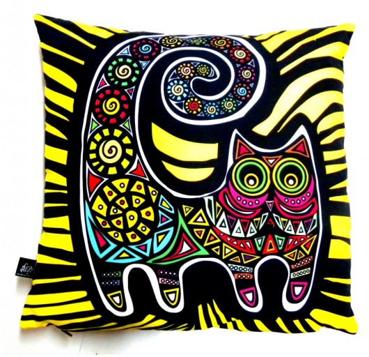 Poduszka z kotem:) Gaul Designs