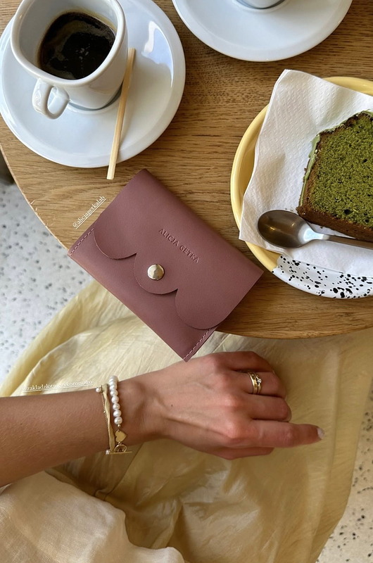 portfele damskie Portfel Cloud MINI Cocoa Rose