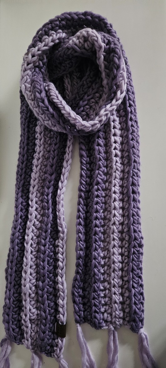 szale damskie Wełniany szal