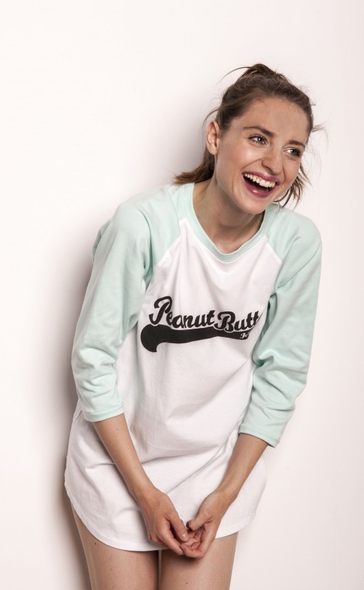 baseball longsleeves zeros/mint Peanut Butter Jelly Time