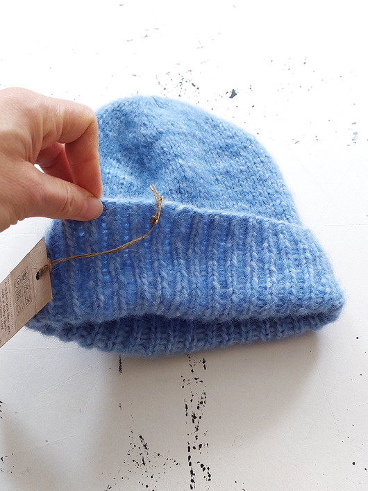 czapki damskie Na drutach "HA_08" merino&alpaca&silk