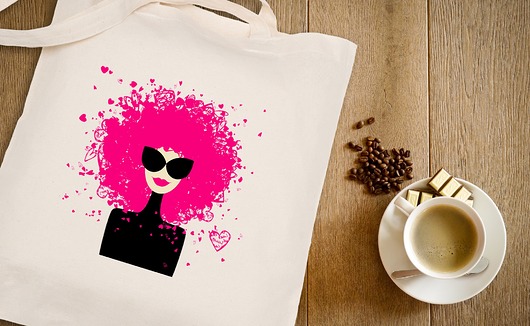 Torba wyprzedaż- Pink AllbagAllprints