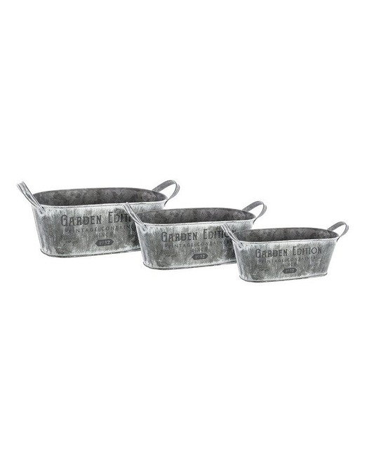 Doniczka 3 szt. Osłonka Grey MIA home