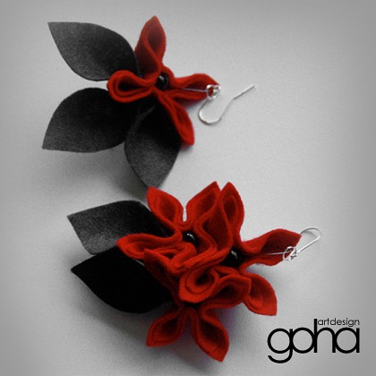 carmine na zamówienie FlowerFelt Design
