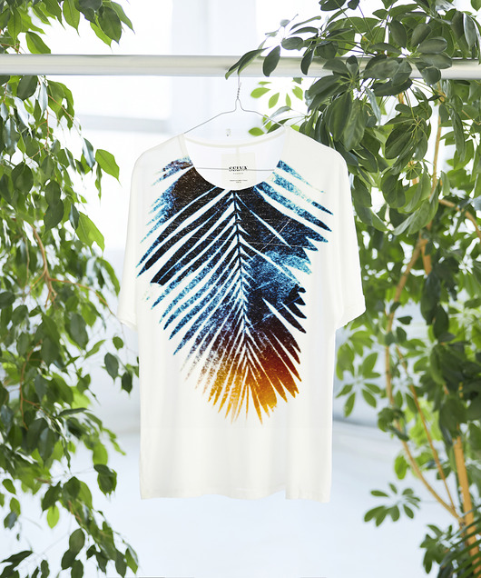 t-shirty męskie Blue leaf  MAN T-shirt