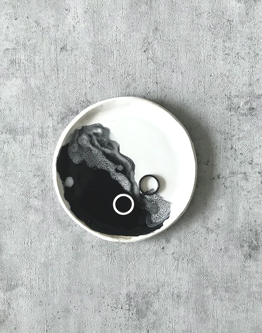 talerzyk BLACK INK Projekt Ładniej