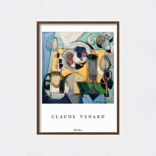 Claude Venard plakat wystawowy Pas De LArt