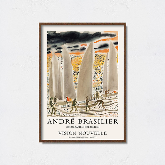 plakaty Andre Brasilier - Exhibition Poster
