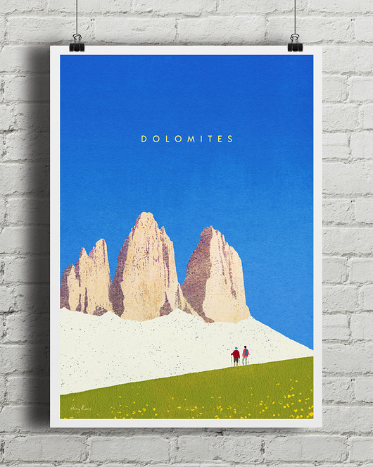 plakaty Plakat Dolomity Włochy - Trzy Szczyty Lavaredo