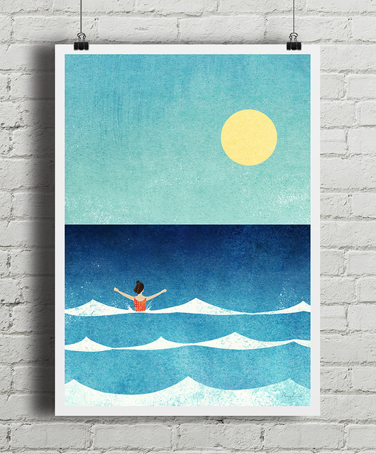 plakaty Plakat Wakacje nad morzem