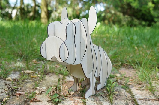 BULDOG,BULDOŻEK,MOPS,PIES na biurko animalwood