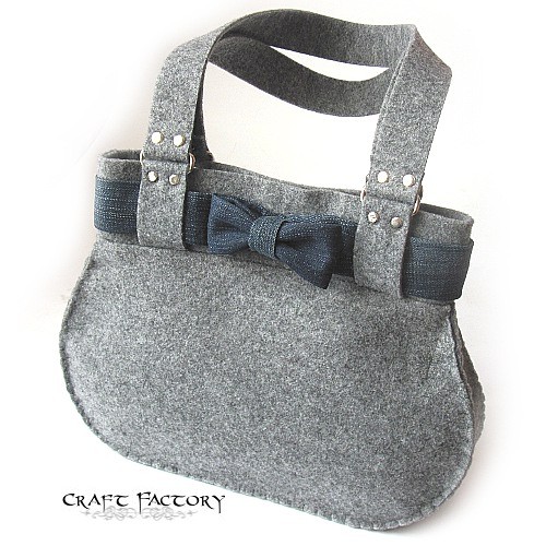 Jeans Ribbon - torebka Craft Factory