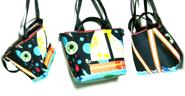 torebki mini 1911 art MIMA bag SHORT & Marcin Painta print