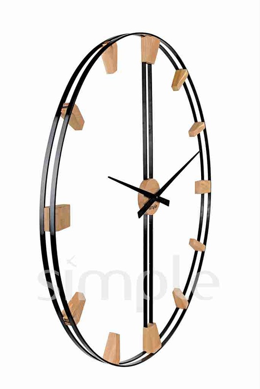 zegary Duży zegar ścienny 96cm