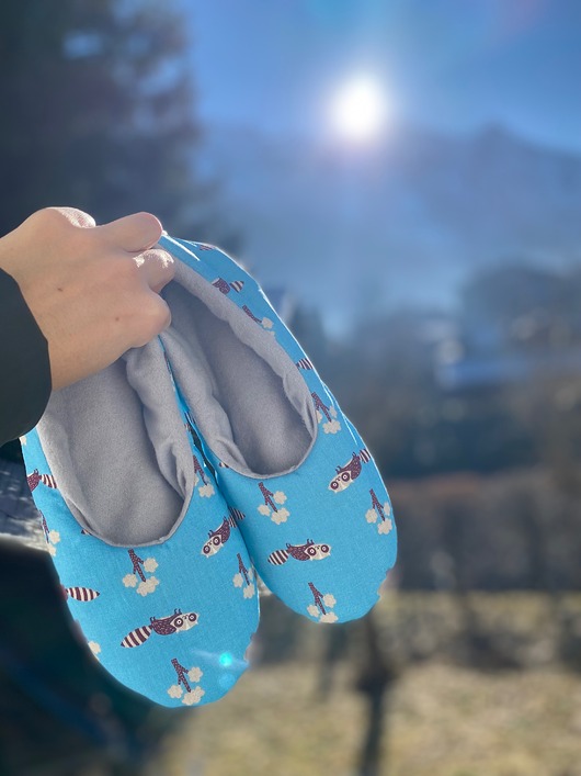 kapcie damskie Kapcie z szopami r.39