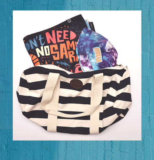 Torba Smile Navy  Stripes DONT NEED NO SAMURAI