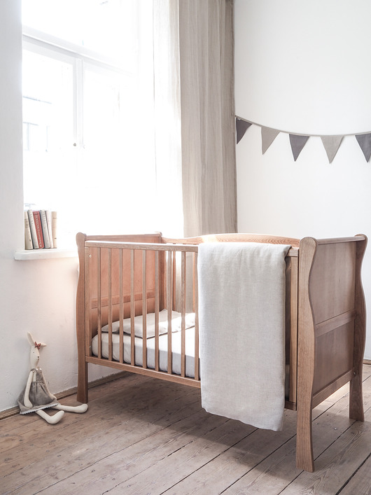 Lniana pościel DO ŁÓŻECZKA CLASSIC NATURAL so linen!