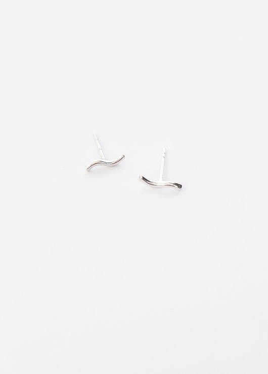 kolczyki srebrne FALA mini/ kolczyki /  srebro