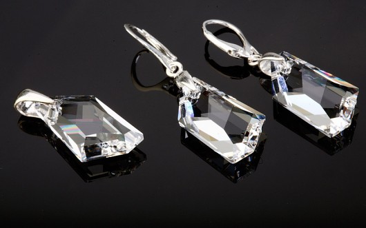 Komplet kryształ Swarovski de-art mellody