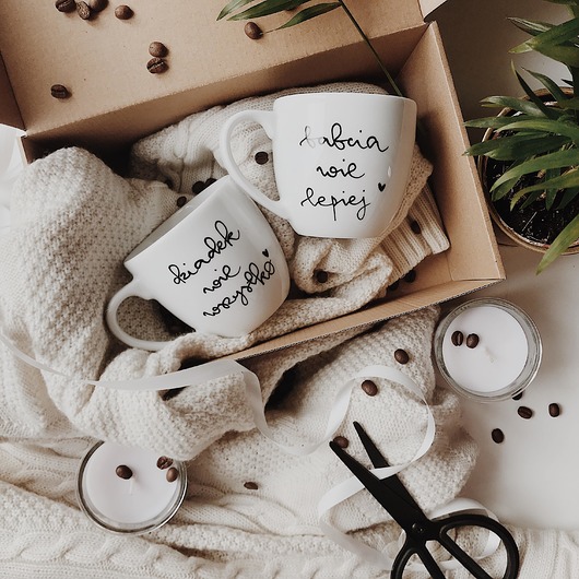 2x BOX babcia i dziadek wiem! 350ml my mug company