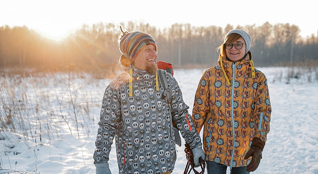 kurtki damskie Kurtka softshellowa "Meksykańskie czaszki" unisex