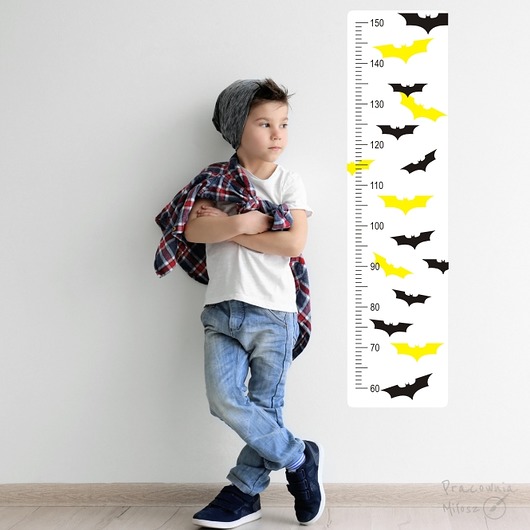 Naklejka Miarka Wzrostu Batman TamTamTu