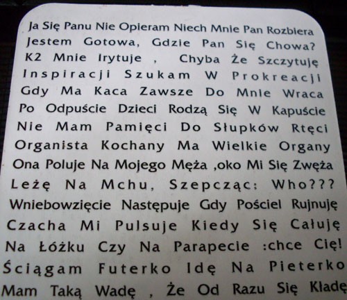podkładam się pod gorące i wrzące ruda klara