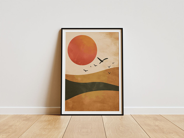 plakaty Plakat - Sun sets in the east