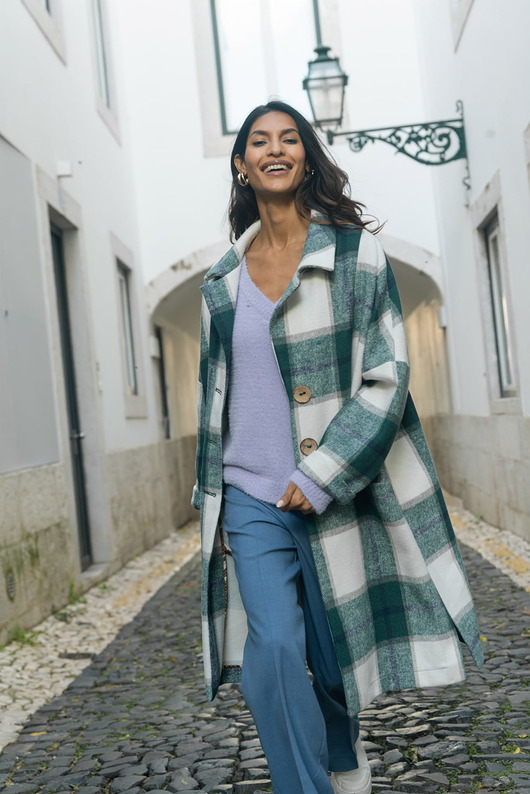 płaszcze damskie Płaszcz Damski Atira BS Emerald