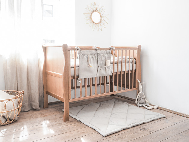 kocyki, kołderki, pościel dla dzieci Lniana mata do zabawy NATURAL LINEN