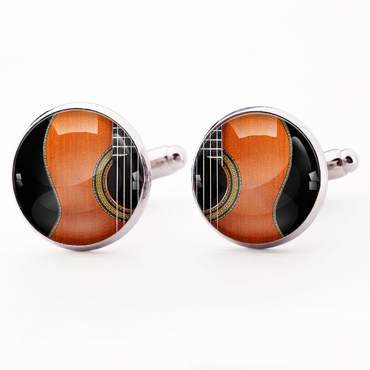 spinki do mankietów Gitara - spinki do mankietów - 0825