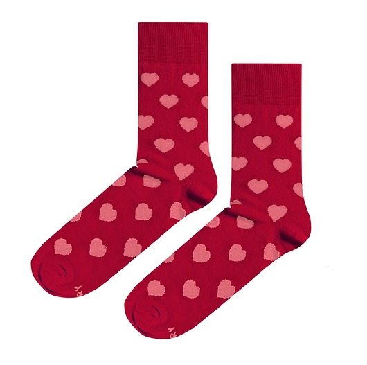 Skarpetki Red n Pink Hearts Soxstory