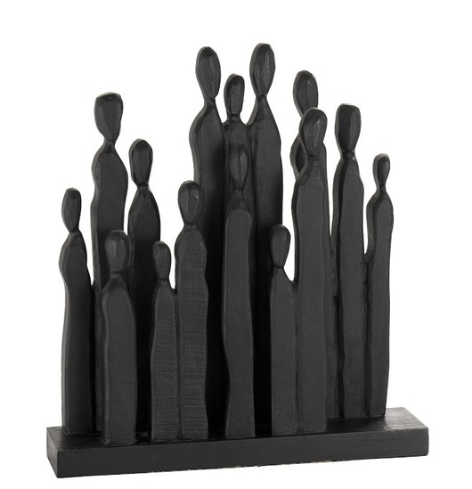 Rzeźba figurka drewniana 49x44cm Home Design
