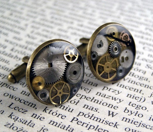 Mechaniczne spinki 297 Zegarynki