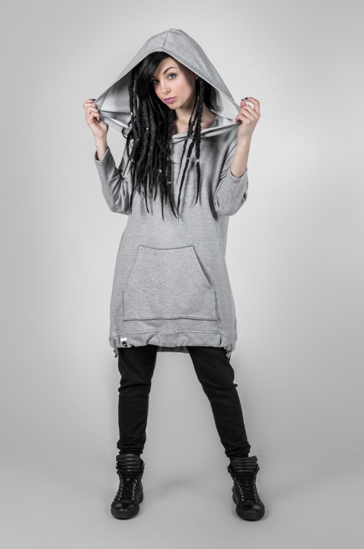 bluza ACID szara NiMt