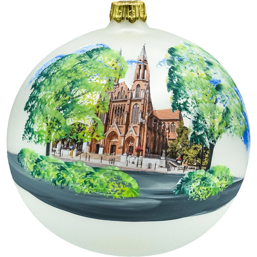 bombki Bombka okrągła szklana: Białystok