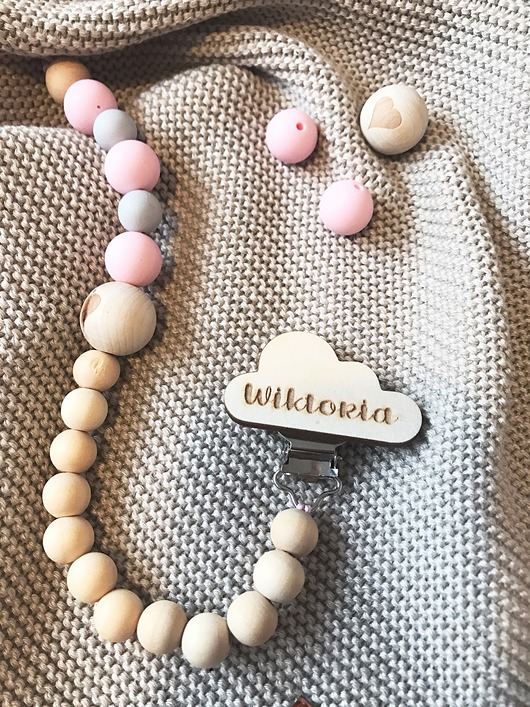 Personalizowana zawieszka do smoczka Poscielarnia