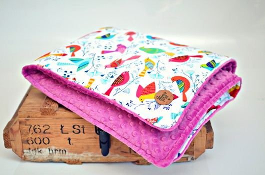Lil' Birds Puff Blanket DONT NEED NO SAMURAI