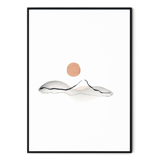 Plakat skandynawski Calm no. 22 myscandi
