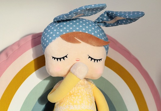 przytulanki dla niemowląt i dzieci LALKA METOO Z IMIENIEM DZIECKA | personalizacja 