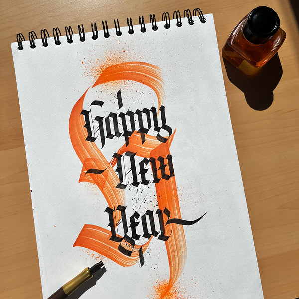 Warsztaty inne Tekstura Wielkie Litery - warsztaty kaligraficzne